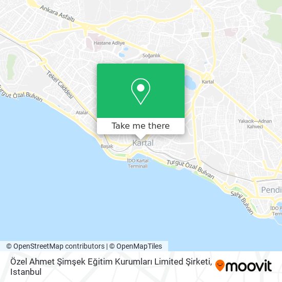 Özel Ahmet Şimşek Eğitim Kurumları Limited Şirketi map