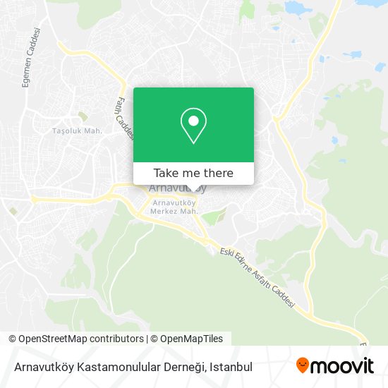 Arnavutköy Kastamonulular Derneği map