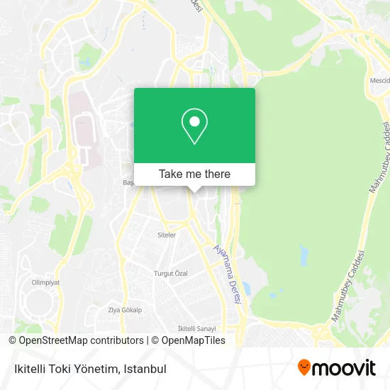 Ikitelli Toki Yönetim map