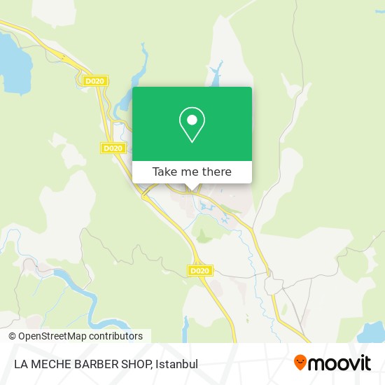 LA MECHE BARBER SHOP map