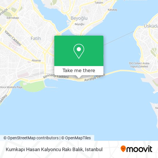 Kumkapı Hasan Kalyoncu Rakı Balık map
