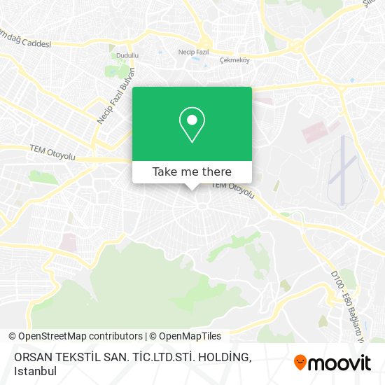ORSAN TEKSTİL SAN. TİC.LTD.STİ. HOLDİNG map