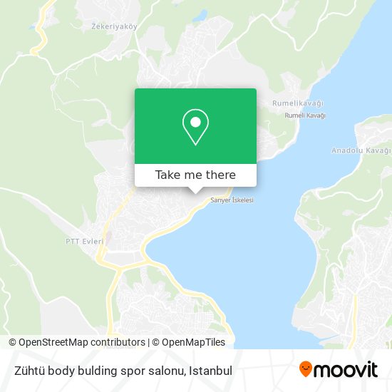 Zühtü body bulding spor salonu map