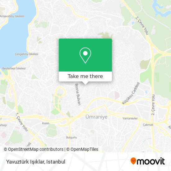 Yavuztürk Işıklar map