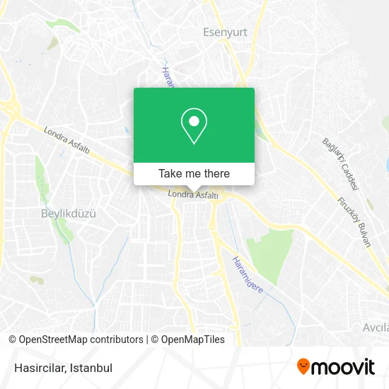 Hasircilar map