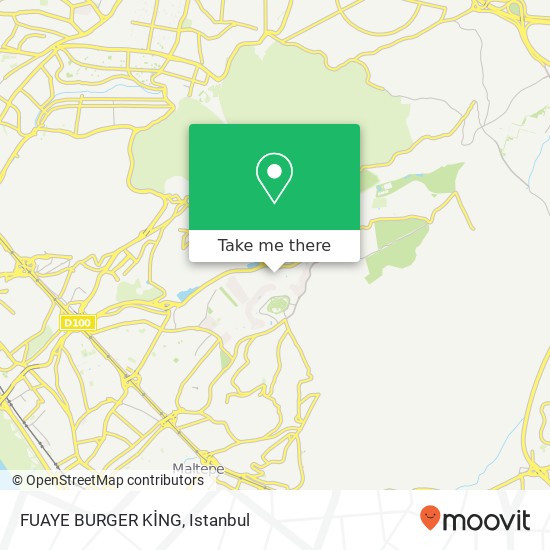 FUAYE BURGER KİNG map