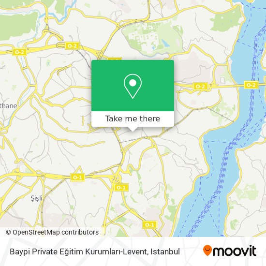 Baypi Private Eğitim Kurumları-Levent map