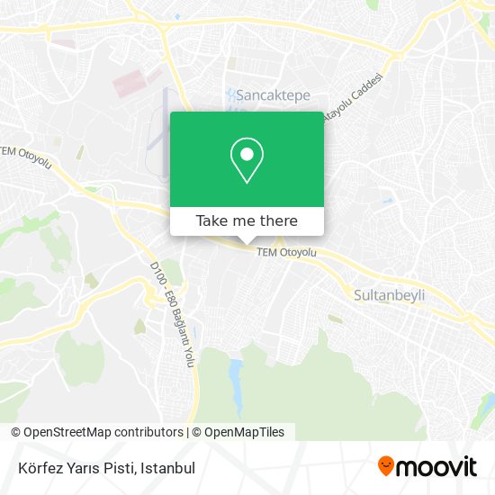 Körfez Yarıs Pisti map