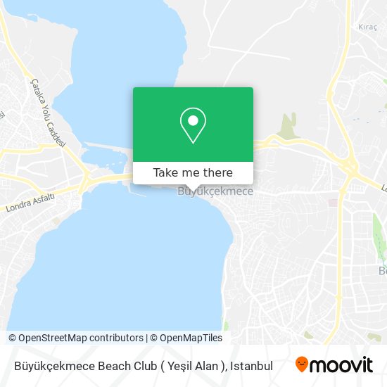 Büyükçekmece Beach Club ( Yeşil Alan ) map