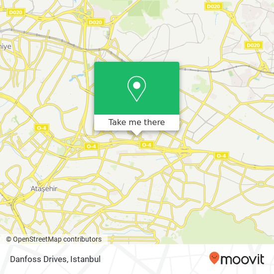 Danfoss Drives map
