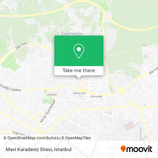 Mavi Karadeniz Sitesi map