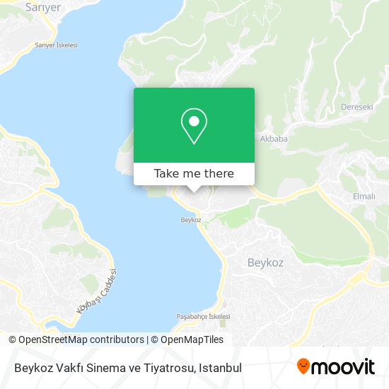 Beykoz Vakfı Sinema ve Tiyatrosu map