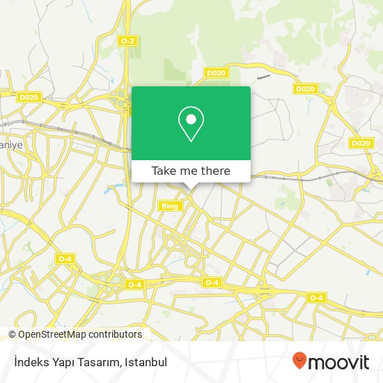 İndeks Yapı Tasarım map