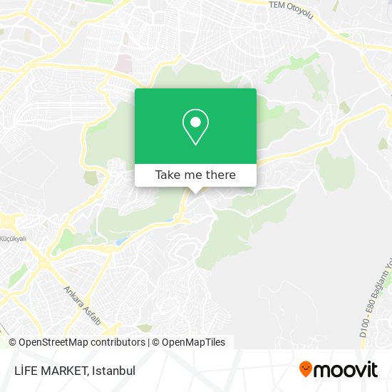 LİFE MARKET map