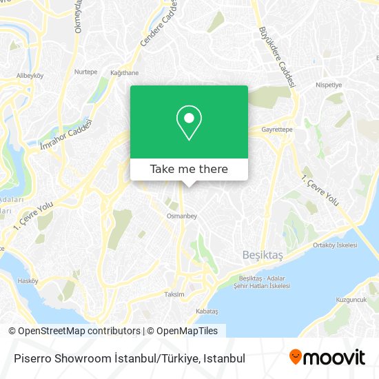 Piserro Showroom İstanbul / Türkiye map