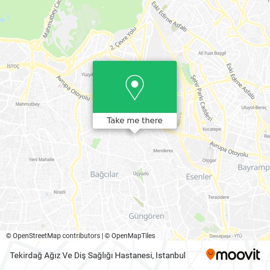 Tekirdağ  Ağız Ve Diş  Sağlığı  Hastanesi map