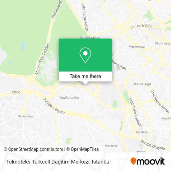 Teknoteks Turkcell Dagitim Merkezi map