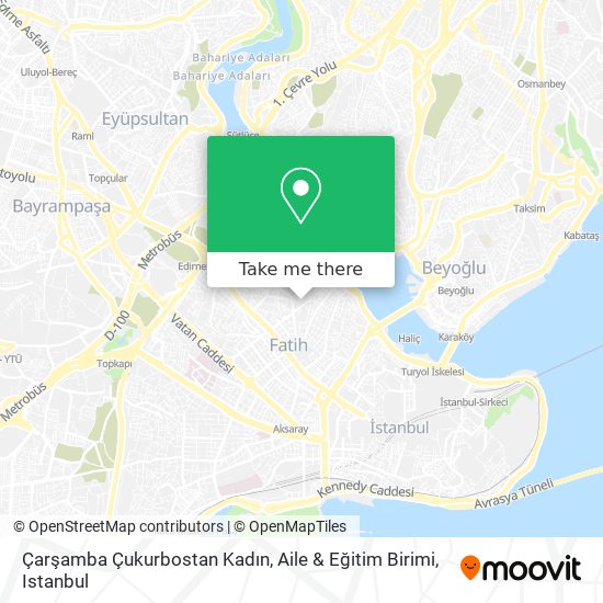 Çarşamba Çukurbostan Kadın, Aile & Eğitim Birimi map