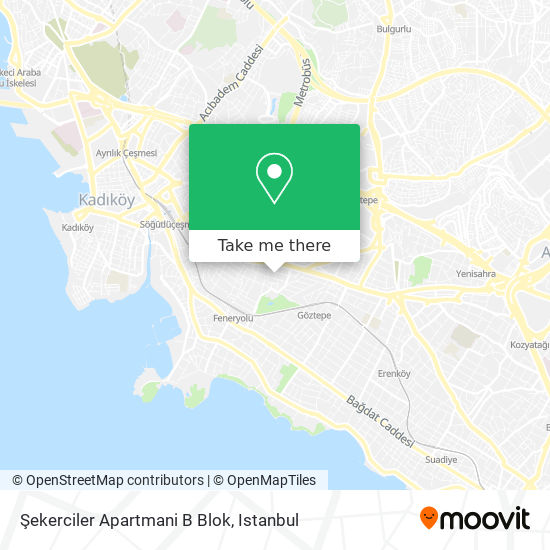 Şekerciler Apartmani B Blok map