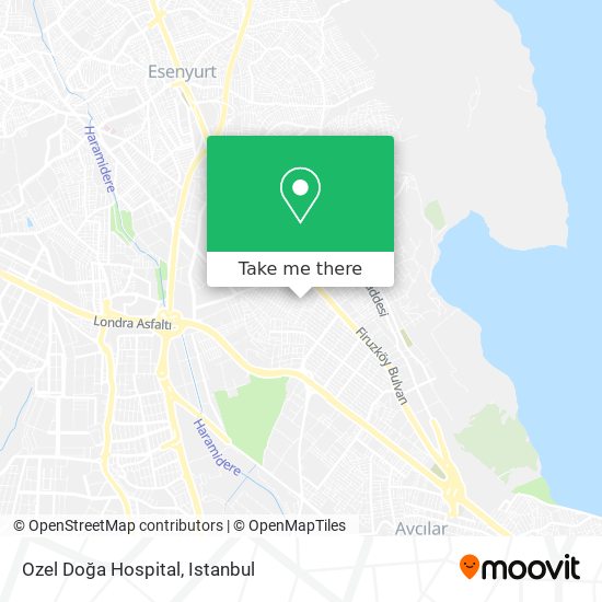 Ozel Doğa Hospital map