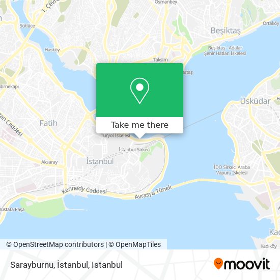 Sarayburnu, İstanbul map