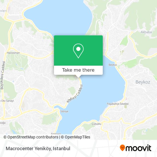 Macrocenter Yeniköy map