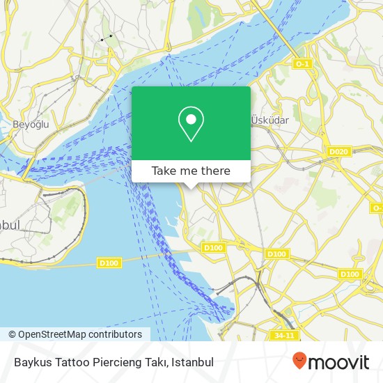 Baykus Tattoo Piercieng Takı map