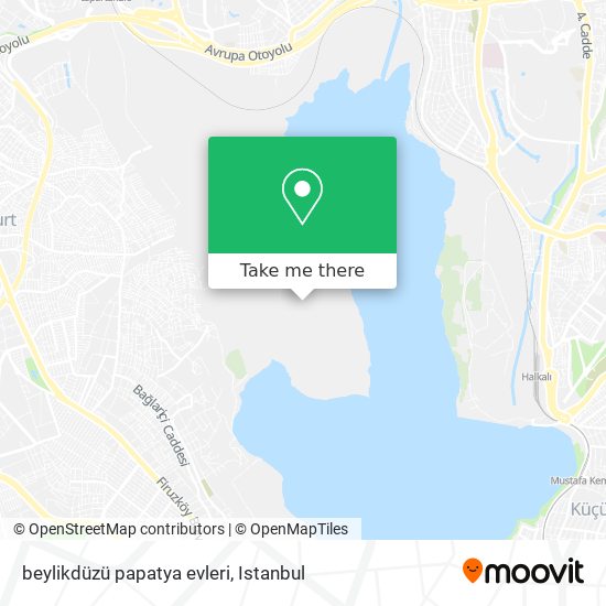 beylikdüzü papatya evleri map