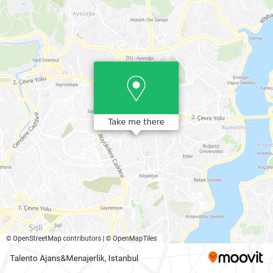 Talento Ajans&Menajerlik map