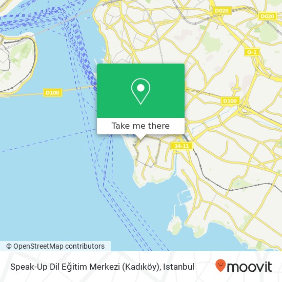 Speak-Up Dil Eğitim Merkezi (Kadıköy) map