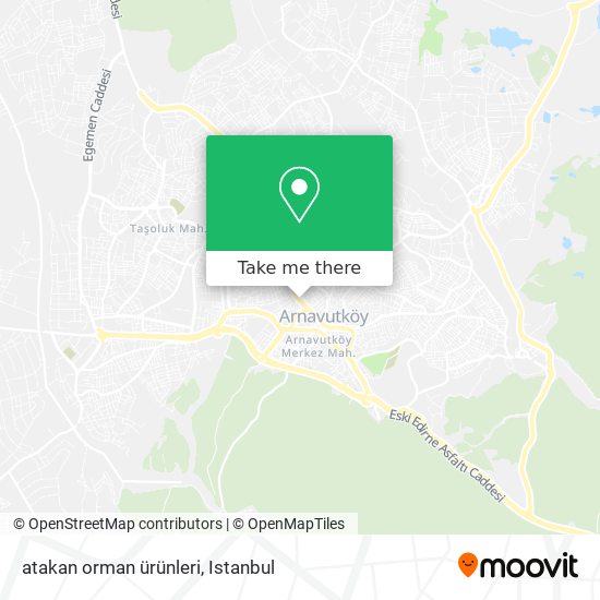 atakan orman ürünleri map