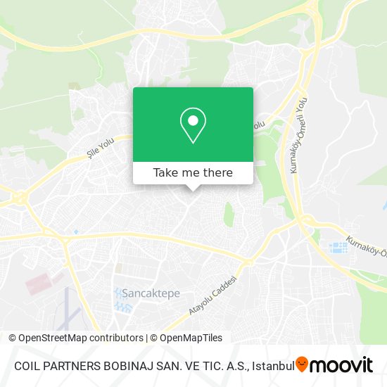 COIL PARTNERS BOBINAJ SAN. VE TIC. A.S. map