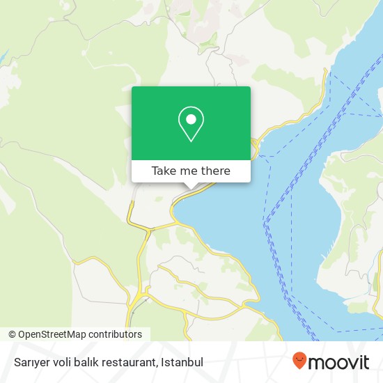 Sarıyer voli balık restaurant map