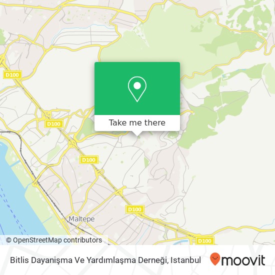 Bitlis Dayanişma Ve Yardımlaşma Derneği map