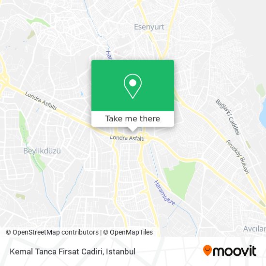 Kemal Tanca Firsat Cadiri map