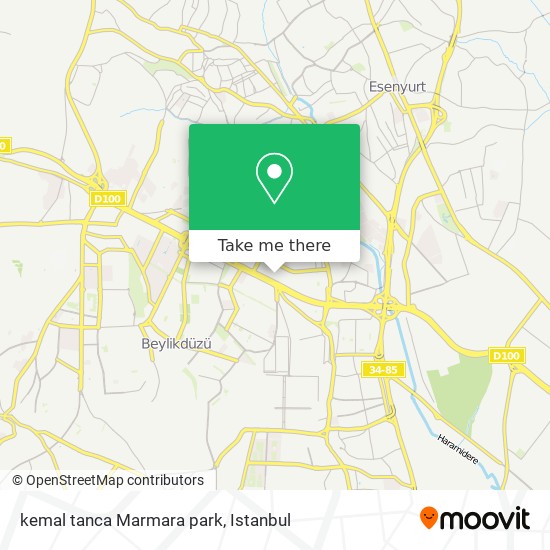 kemal tanca Marmara park map