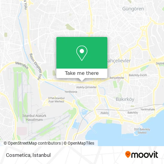 Cosmetica map