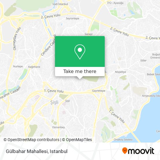 Gülbahar Mahallesi map