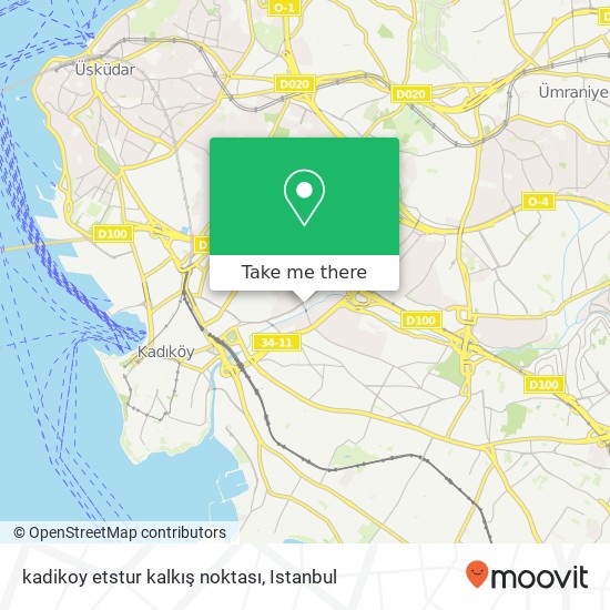 kadikoy etstur kalkış noktası map