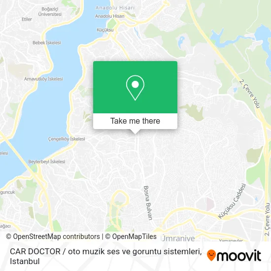 CAR DOCTOR / oto muzik ses ve goruntu sistemleri map