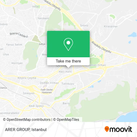 ARER GROUP map