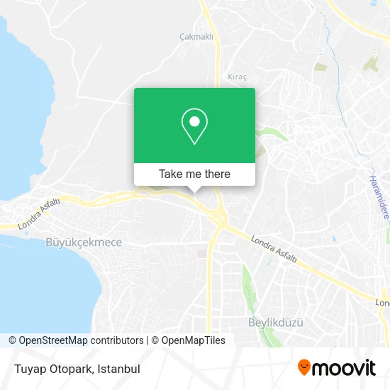 Tuyap Otopark map