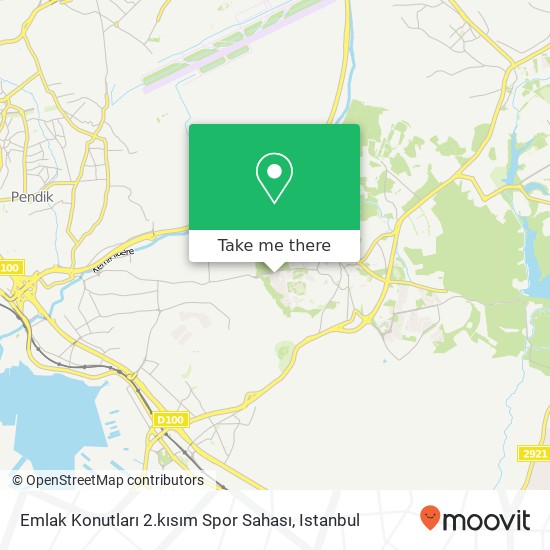 Emlak Konutları 2.kısım Spor Sahası map