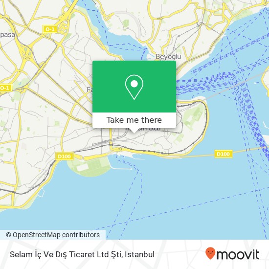 Selam İç Ve Dış Ticaret Ltd Şti map