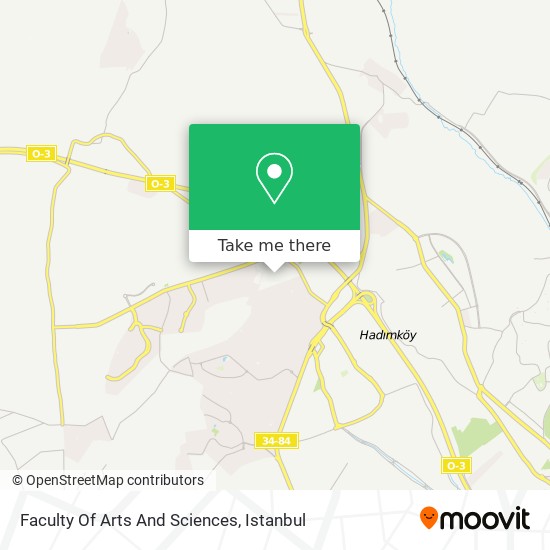 Faculty Of Arts And Sciences map