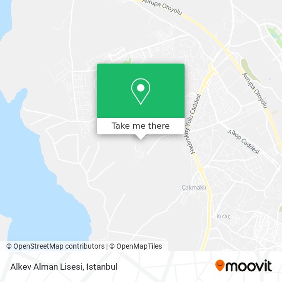 Alkev Alman Lisesi map