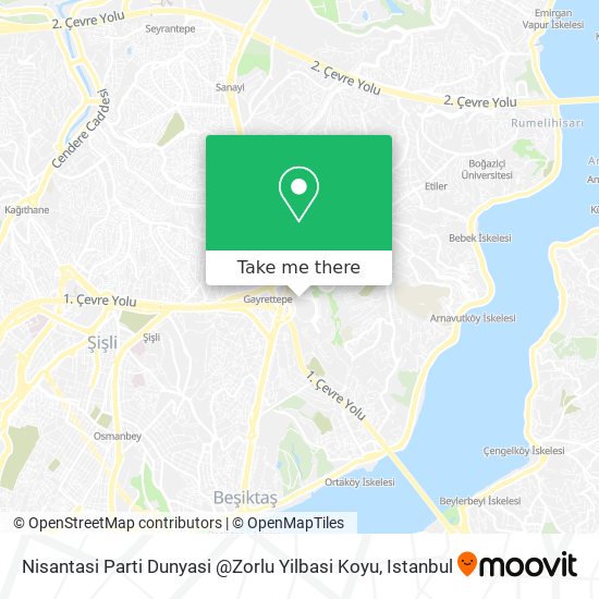 Nisantasi Parti Dunyasi @Zorlu Yilbasi Koyu map