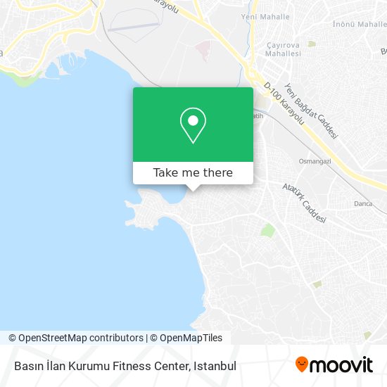 Basın İlan Kurumu Fitness Center map