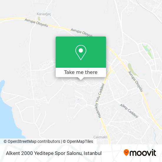 Alkent 2000 Yeditepe Spor Salonu map