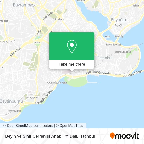Beyin ve Sinir Cerrahisi Anabilim Dalı map